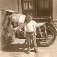 Ana at 3yrs old with bike