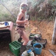 AndreaBecky_becky on the farm