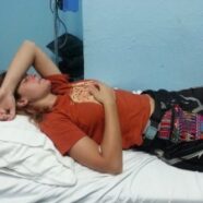 AndreaBecky_sick in honduras