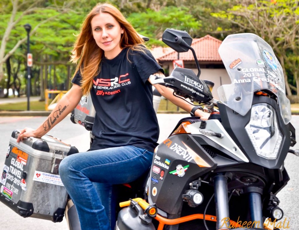 Women Who Ride: Ukrainian motorcycling legend Anna Grechishkina