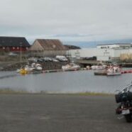 Brynja_Bikes and old fishingtown in southeast of Iceland