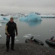 Brynja_Me and Glacierlake in Iceland 2