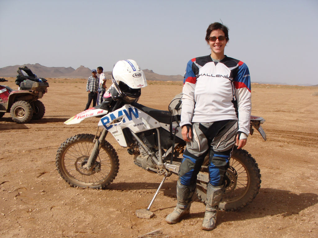 Women Who Ride: Chantal Cournoyer competing at the Rally Trophée Roses des Sables