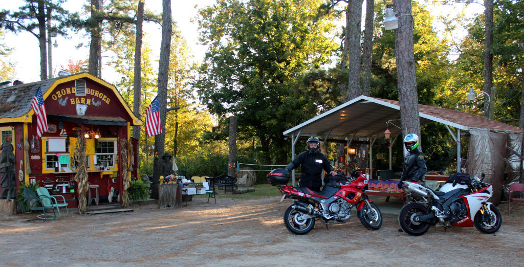 Ozone Burger Barn off of Highway 21