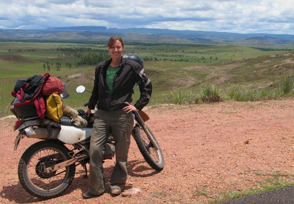 Women Who Ride Motorcycles: A roadside stop in Southern Venezuela