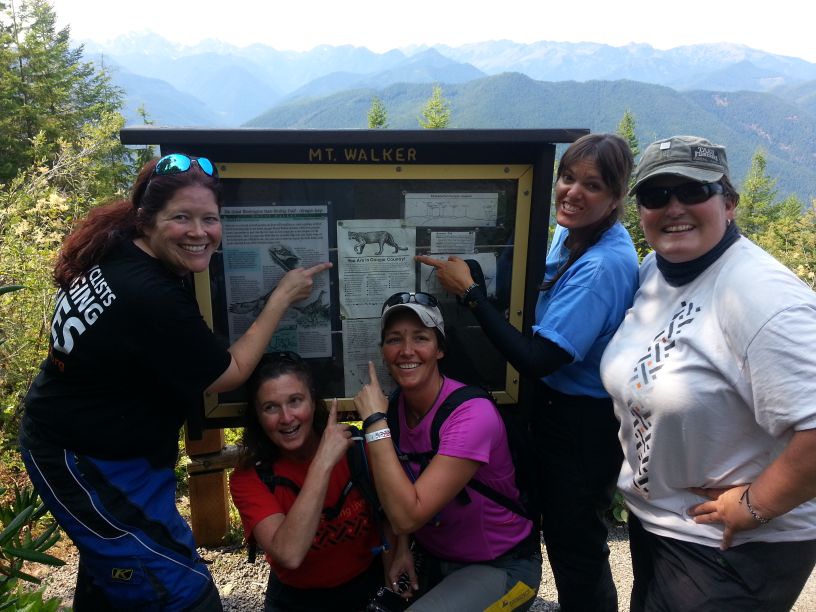 Women Who Ride: The Dirty Girls share a laugh on Mt. Walker
