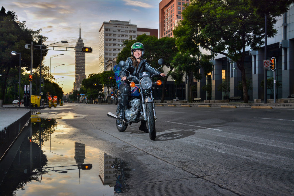 Women Who Ride: Gabriela Ochoa rides in Mexico City