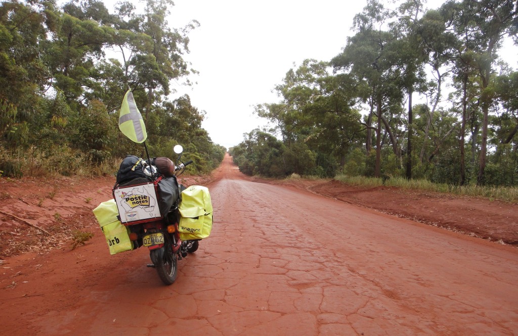 Red dirt roads in Australia