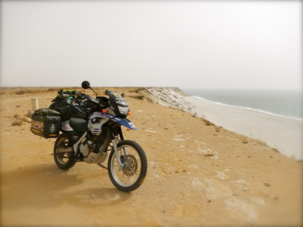 Women Who Ride: Jolandie Rust stopped in Morocco en route to Dakhla
