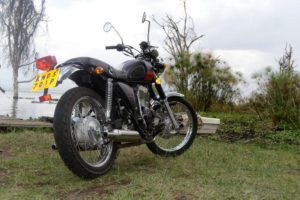 Riding to Lake Naivasha