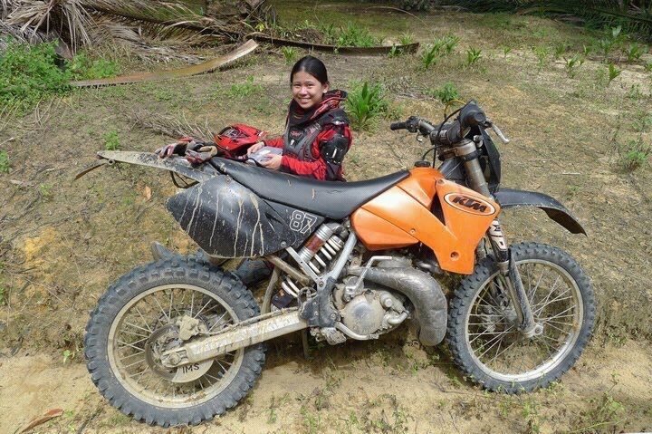 Women Who Ride: Juvena Huang trail riding in Malaysia