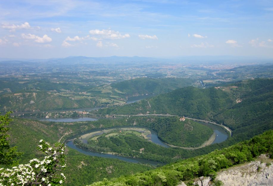 A bird's eye view of Serbia