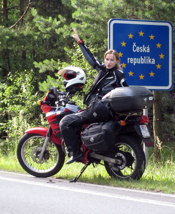 Women Who Ride: Katya Yakovleva reaches the Czech Republic