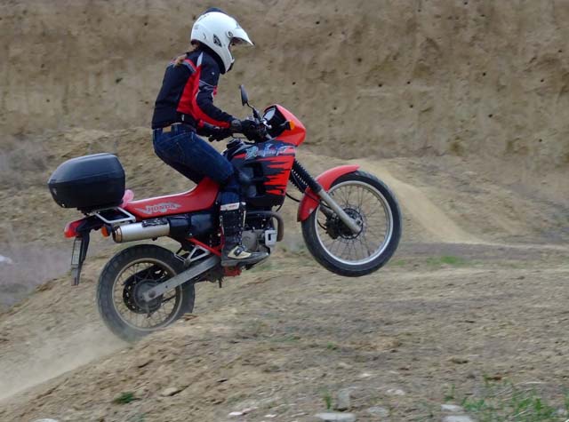Women Who Ride: Katya Yakovleva doing enduro training