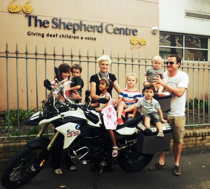 Kinga_charity ride around Aus for Shepherd Centre