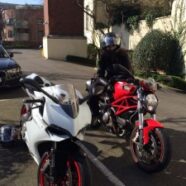 Maria_my bikes and Romina