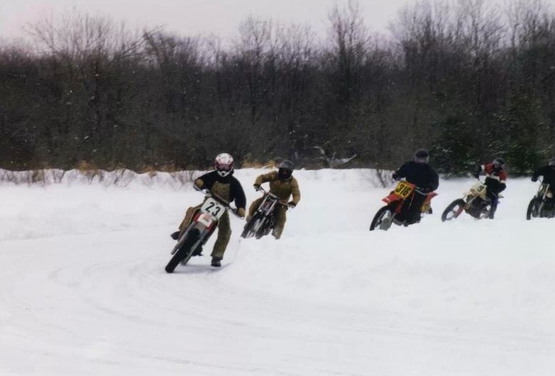 Women Who Ride: Ice Racing on motorcycles with studded tires