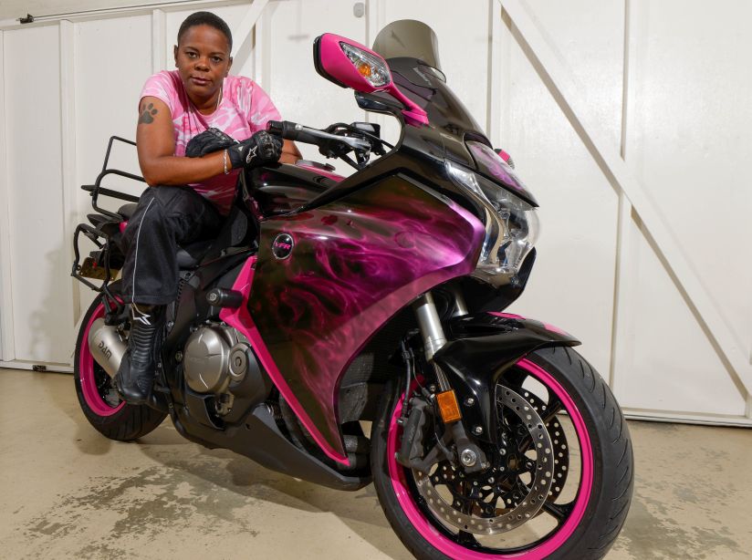 Women Who Ride: Nichele Weatherford on her Honda VFR