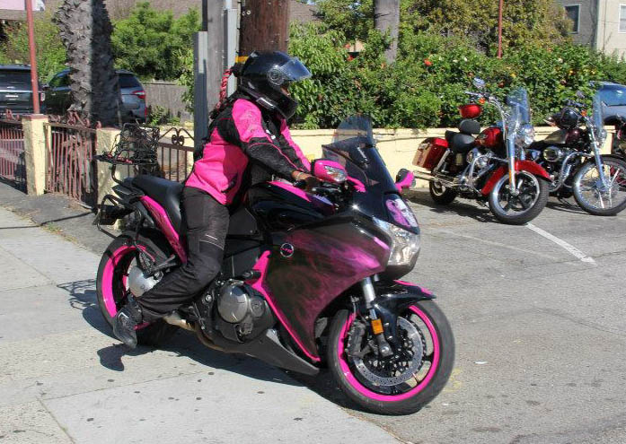 Women Who Ride: Nichele Weatherford rides her Honda VFR1200