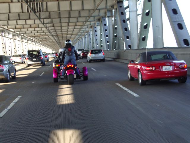 Women Who Ride: Nichele Weatherford rides her trike on the streets of LA