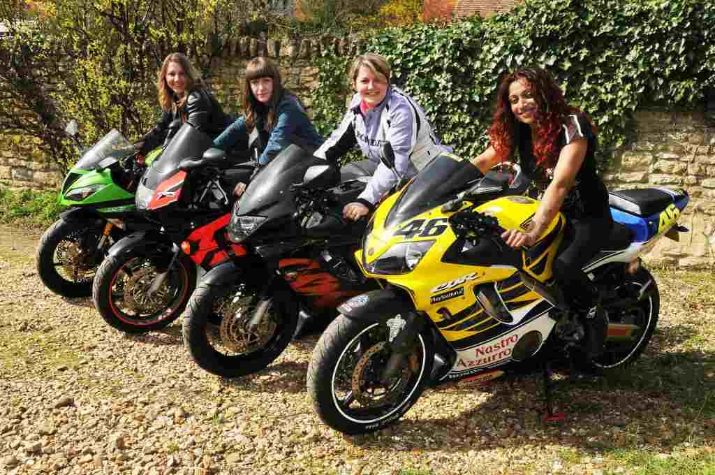 Women Who Ride: Nimisha Patel with her riding group