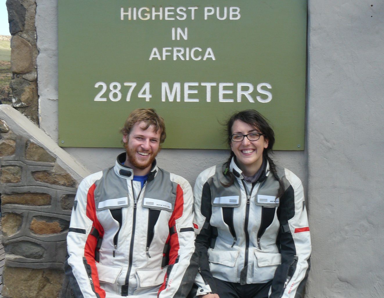 Women Who Ride: Anne Schwarz in Lesotho with her husband