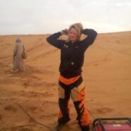PiaSteen_drying hair- rally style