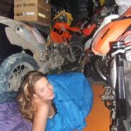 PiaSteen_sleeping with my bikes