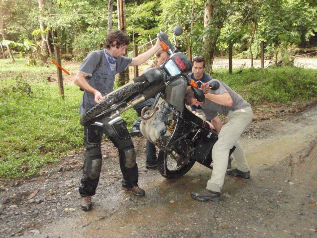 Women Who Ride: Emptying Water Out Of The XT