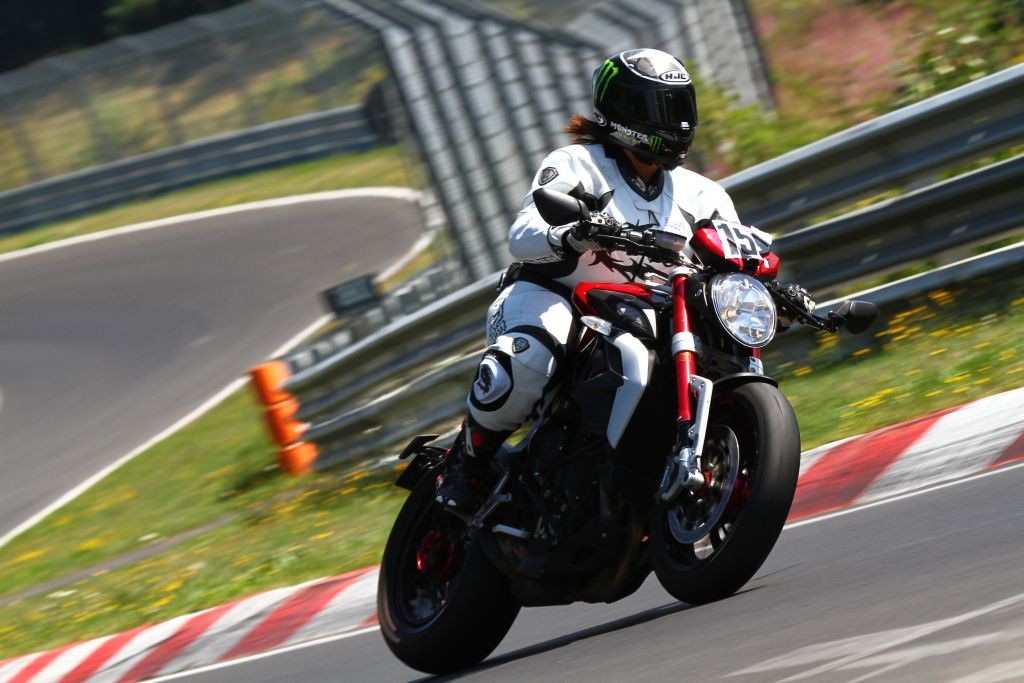Women Who Ride: British Motorcyclist Sherrie Woolf at the Nürburgring race track