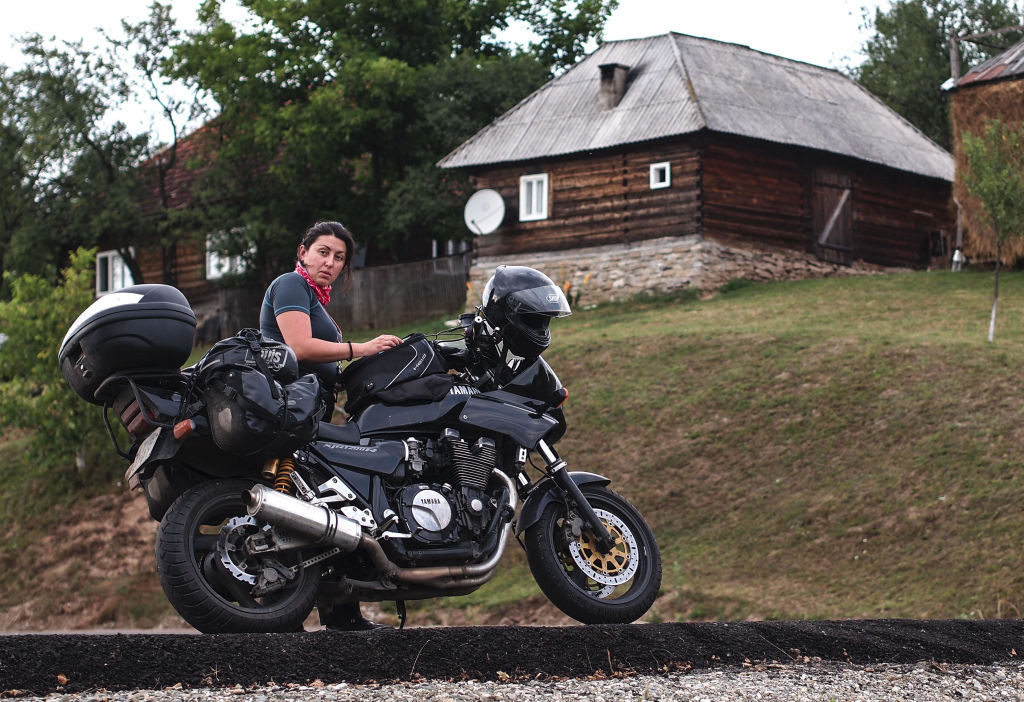 Women Who Ride: Silvia Prokopieva on the road in Romania
