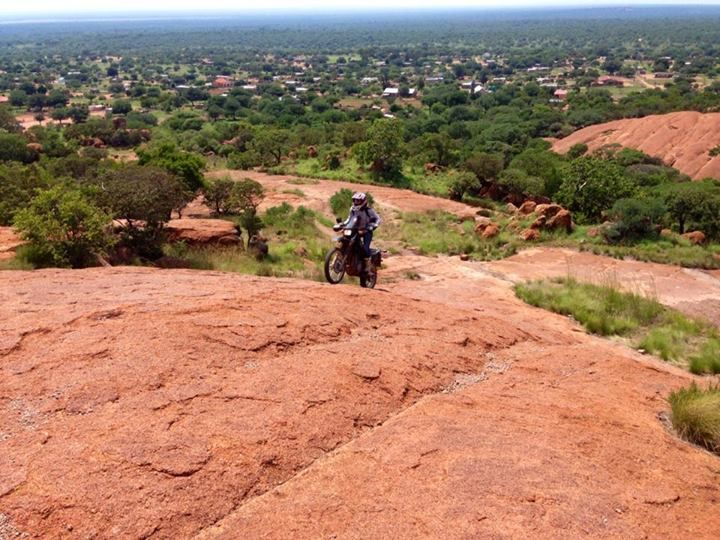 Women Who Ride: Skinny Va Schalwyck climbing to the top of Jericho's Rock