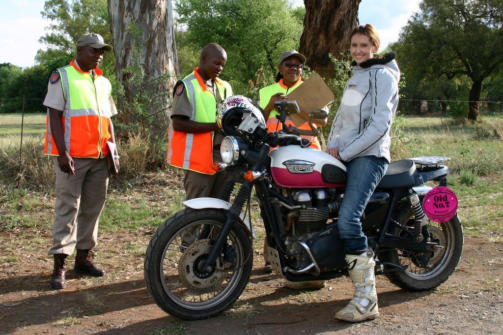 Women Who Ride: Skinny Van Schalwyck after going a little faster than the speed limit