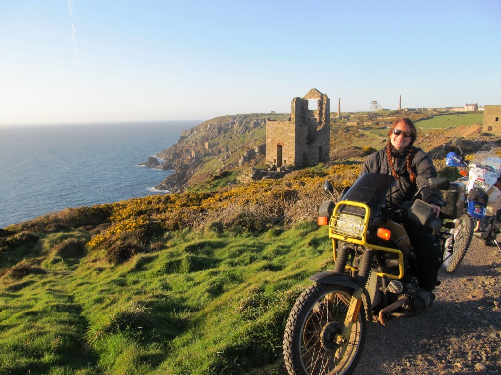 Women Who Ride: Tiffany Coates near Land's End in England