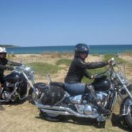 Violeta_On the Black Sea Coast with my first bike