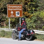 Violeta_On the road to Koprivshtitsa