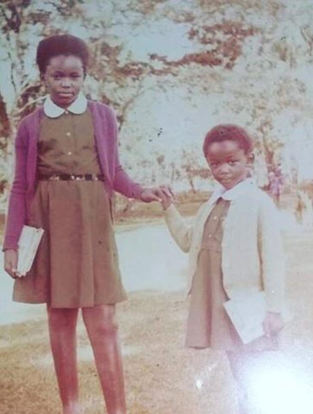 Wamuyu Ndarathi as a child.